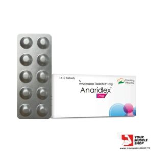 anaridex (anastrozole) 1 mg / per tab – [10 tablets strip]– healing pharma