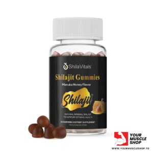 shilajit gummies ( 500mg organic shilajit ) [60 gummies – manuka honey flavor – shilavitals