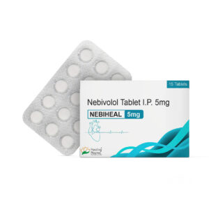 nebiheal (nebivolol hydrochloride) 5mg / per tab [15 tablets strip ] – healing pharma