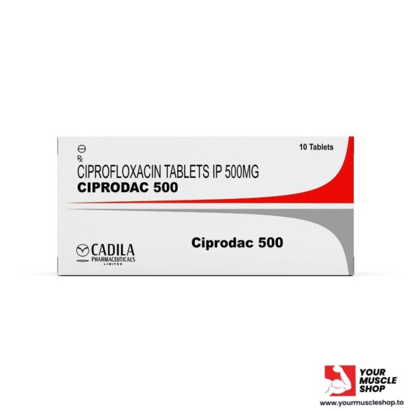 CIPRODAC 500 ( CIPROFLOXACIN) 500MG / PER TAB – [10 TABLETS STRIP ...