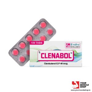 clenabol 40 mcg tablet (clenbuterol) [100 tablets box] – evolve biolabs