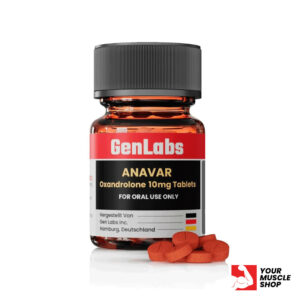 Anavar (oxandrolone) 10 mg – 100 Tablets – Genlabs