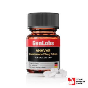 Anavar (oxandrolone) 20 mg – 100 Tablets – Genlabs